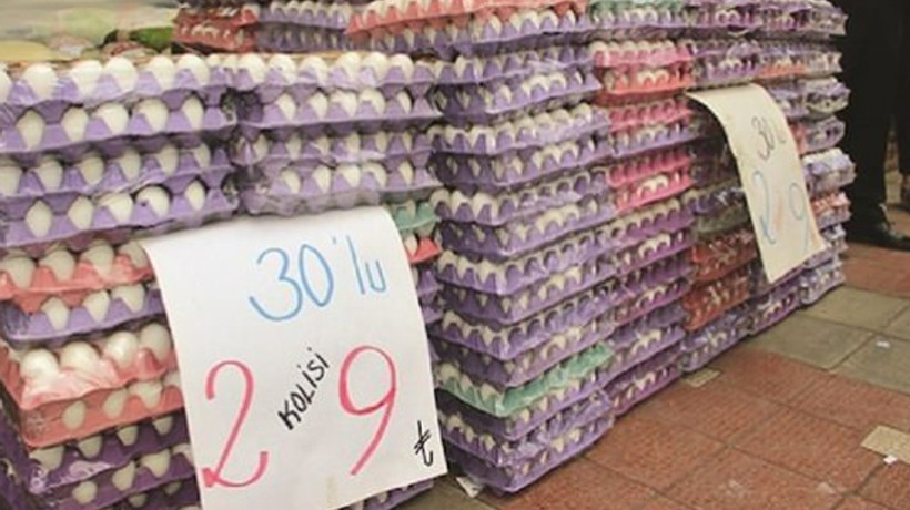 Yumurtanın fiyatı 40 kuruşa düştü!