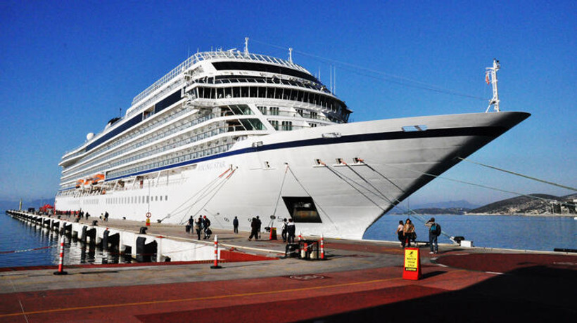 Kruvaziyer turizmi Kuşadası'nda yüz güldürdü