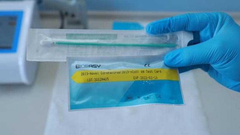 15 dakikada sonuç verebilen hızlı tanı kiti uygulaması başladı!