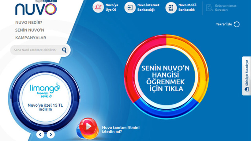 Yapı Kredi'den gençlik aşısı "NUVO"