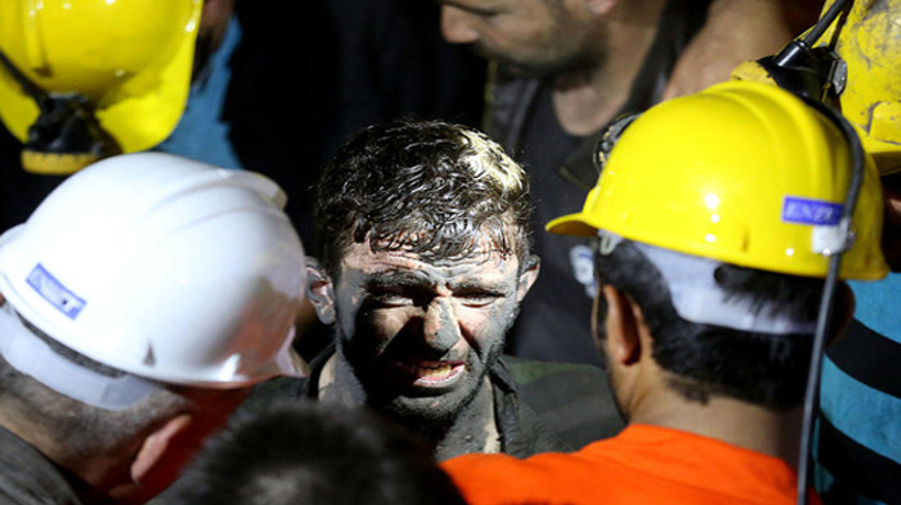 Soma'da maden kazasında işçiler 18 saat sonra sağ çıktı