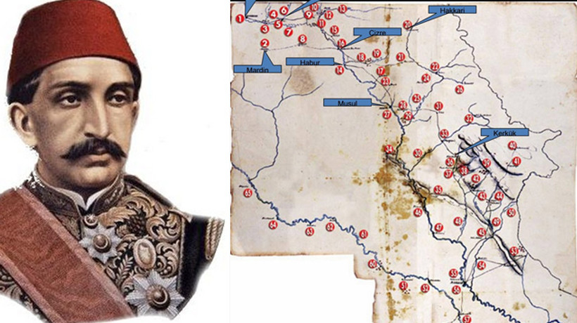 Abdülhamit'in 100 yıllık petrol haritası gerçek!