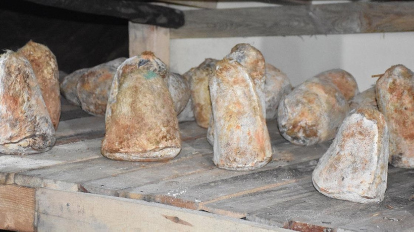 Tarihi Kurt İni Mağarası'ndan çıkan lezzet: Bayat peyniri