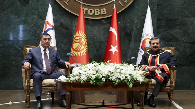 TOBB Başkanı Hisarcıklıoğlu: İnanıyorum ki Kırgızistan ile ticaret hacmini artıracağız