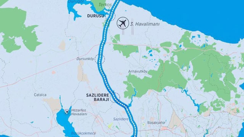 Kanal İstanbul'un ilk köprüsünün detayları belli oldu