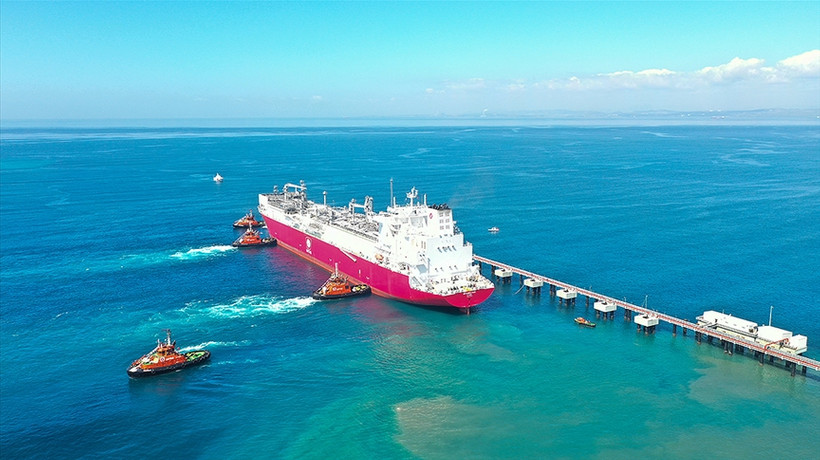 Ertuğrul Gazi FSRU bugün devreye alınacak