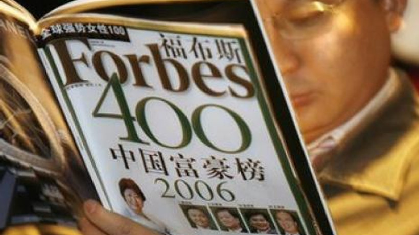 Forbes da artık Çin malı!