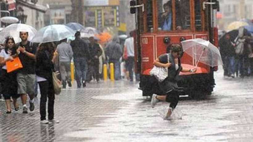 İstanbul için kuvvetli yağış uyarısı