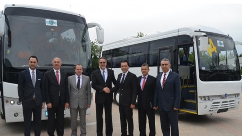 Otobüslere güvenli sürüş!