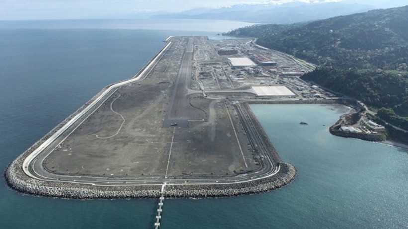 Yapımı süren Rize-Artvin Havalimanı'nda sona doğru