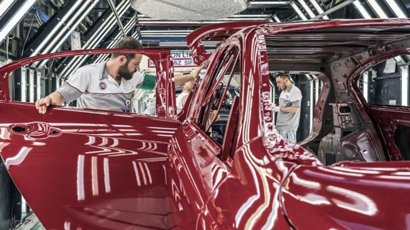 Türkiye'de üretilen her 3 araçtan 1'i Bursa'dan