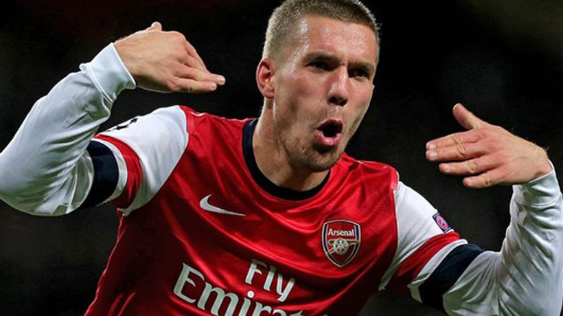 Varsa yoksa Podolski!