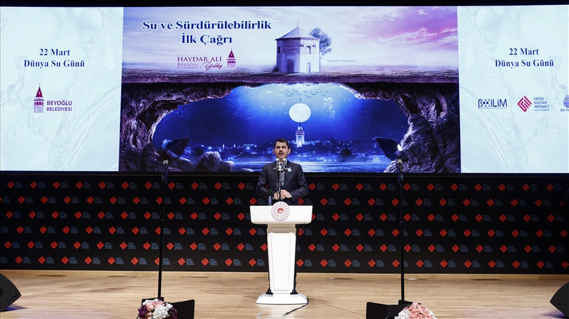 Bakan Kurum'dan su kıtlığı uyarısı