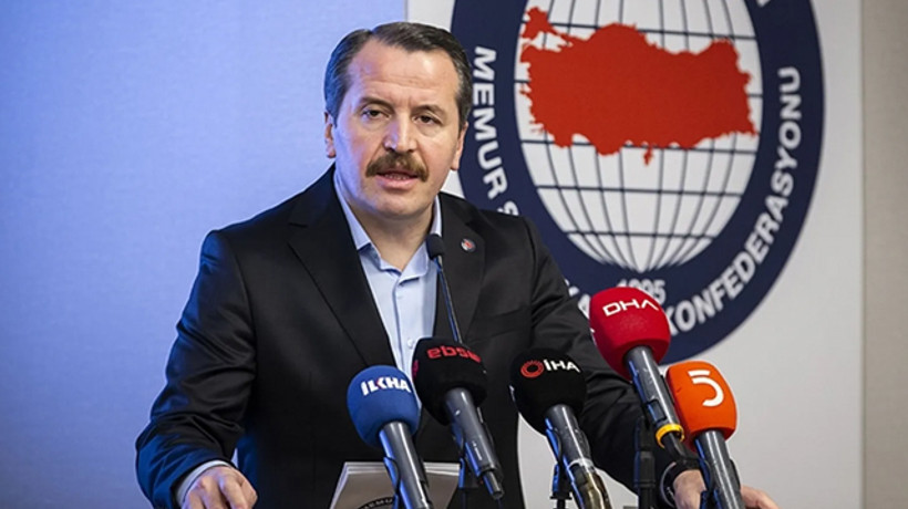 Memur-Sen Genel Başkanı Yalçın'dan zam açıklaması