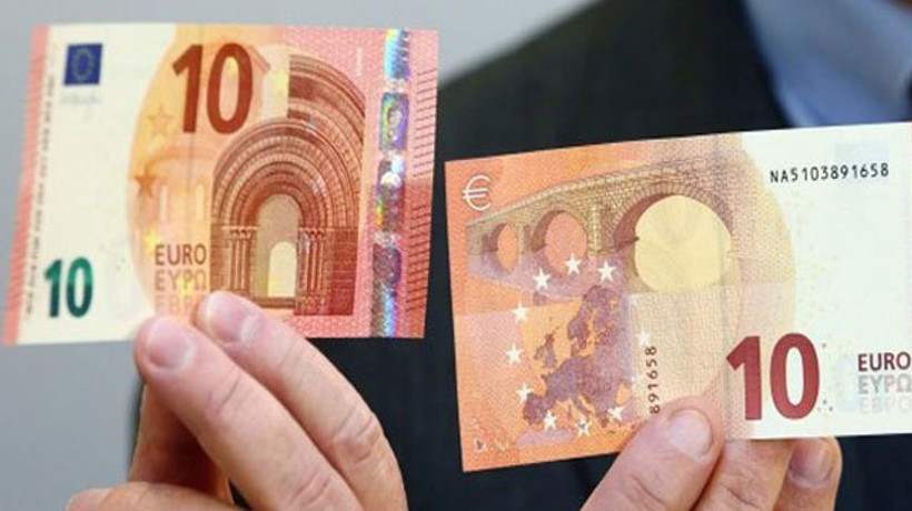 Yeni 10 eurolar piyasaya çıkıyor