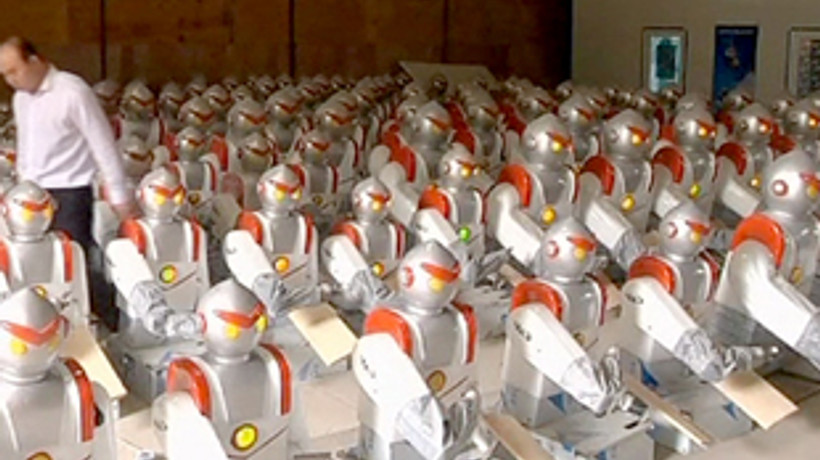 Bir bu eksikti: Çinli robot işçiler geliyor!