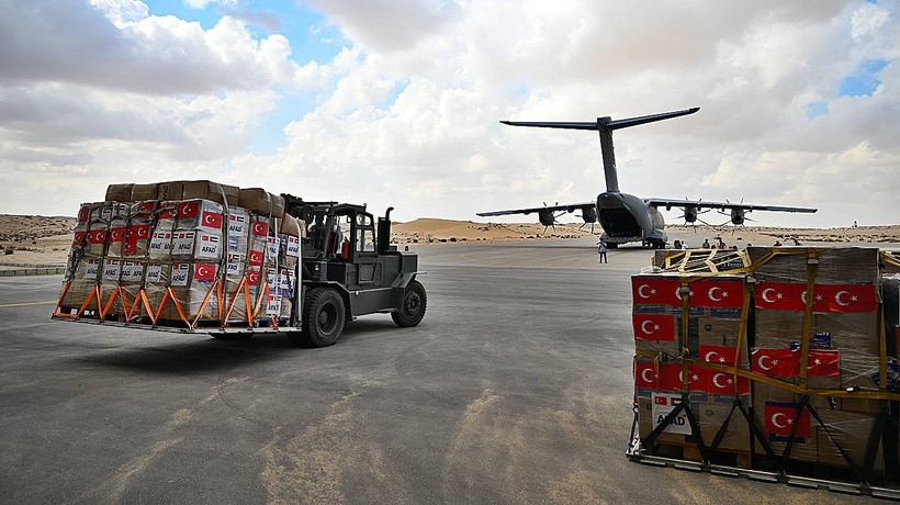 AFAD Gazze'ye gönderilenleri açıkladı: 2 bin 600 gıda kolisi, 35 ton tıbbi malzeme