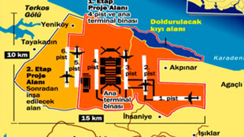 3. havalimanının tam yeri açıklandı!