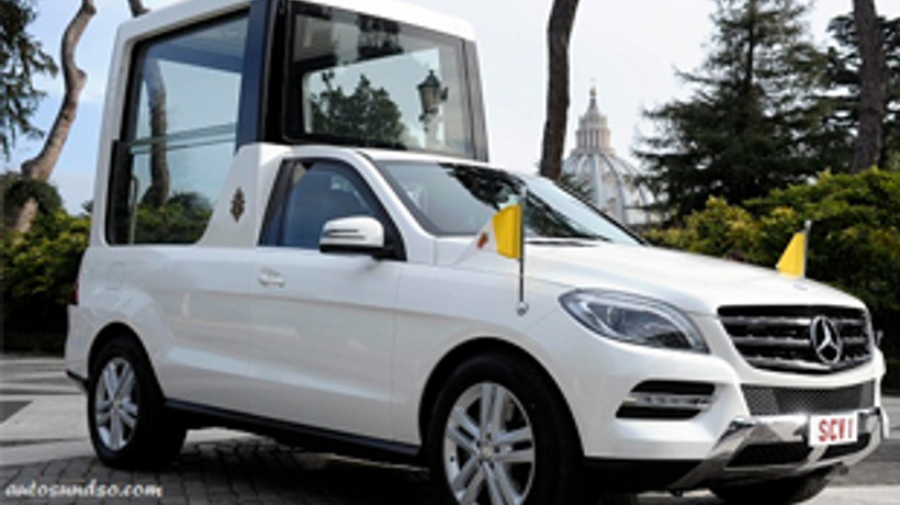 İşte yeni PAPAmobil!