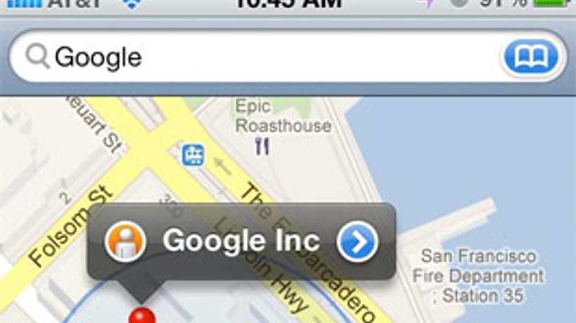 Apple'ı haritadan silen uygulama!