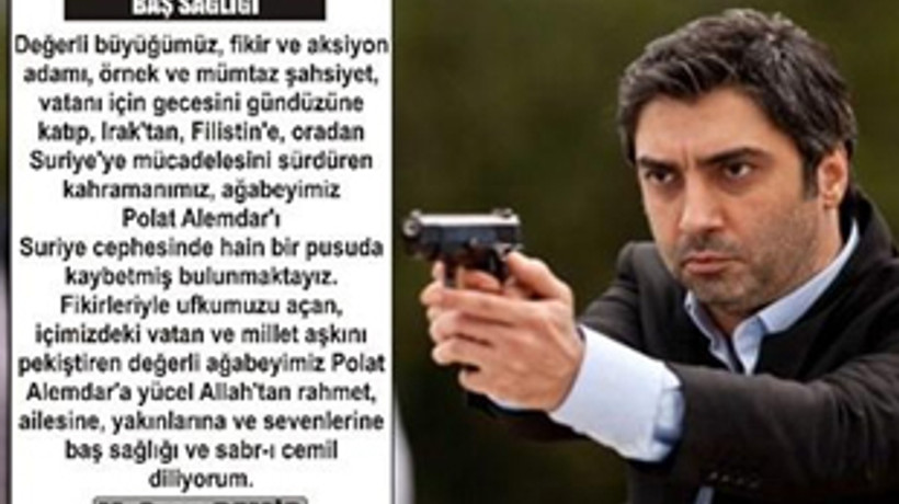 Polat'a taziye ilanı reklam mıydı?