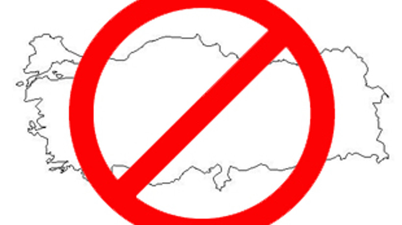 Bu bölgelere giriş yasaklandı!