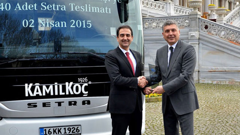 35 milyon TL'lik otobüs sattı