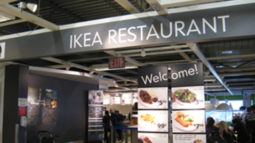 Ikea vurgunu restorandan yaptı!