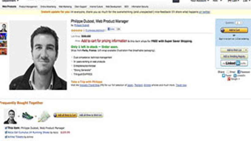 En sıradışı CV'yi hazırladı