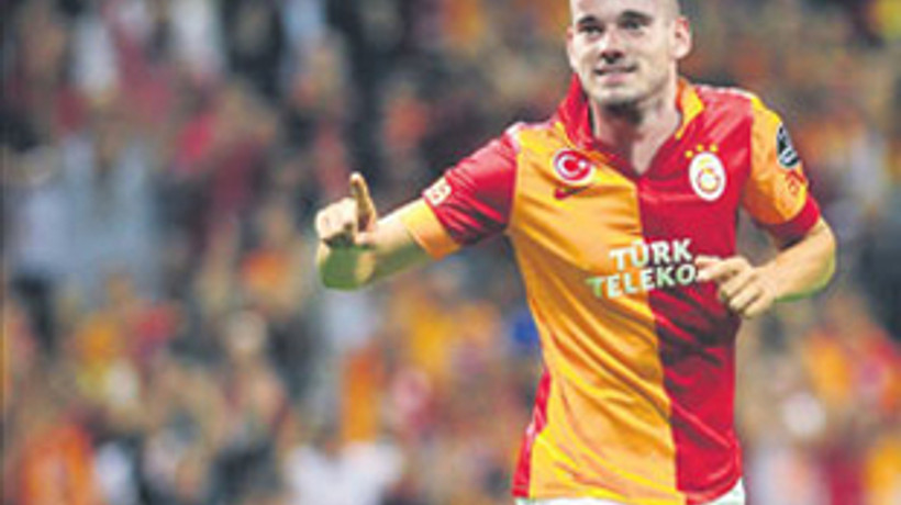 Galatasaray'da Wesley Sneijder müjdesi