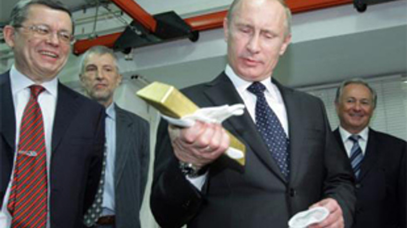 Putin külçe altın stokluyor!