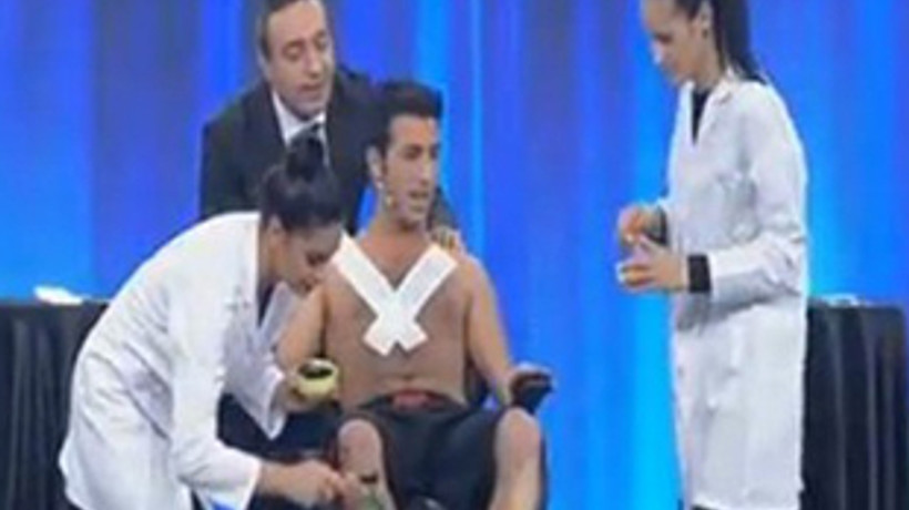 Erkek yarışmacıya ağda yapan TV'ye rekor ceza!