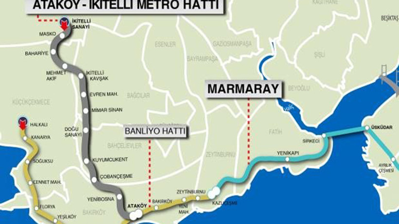 İBB: İki yeni metro hattı geliyor