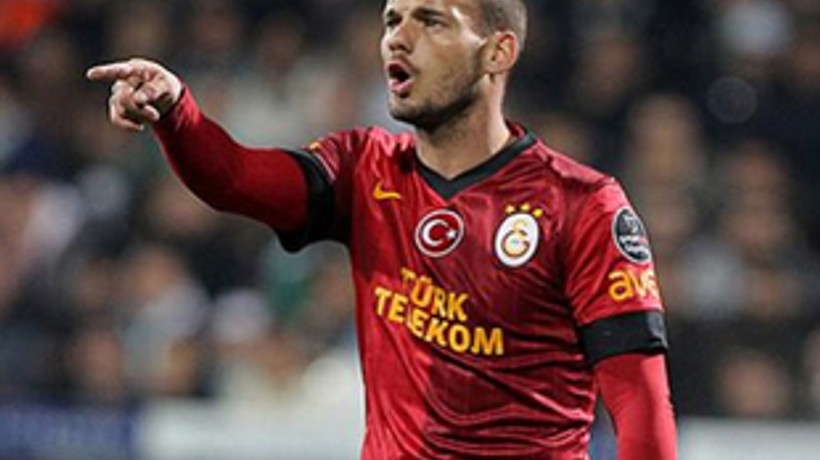 Sneijder: Galatasaray, Türkiye'nin en iyi kulübü