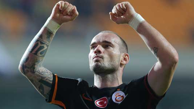Sneijder'den şaşırtan açıklama! Favorim...
