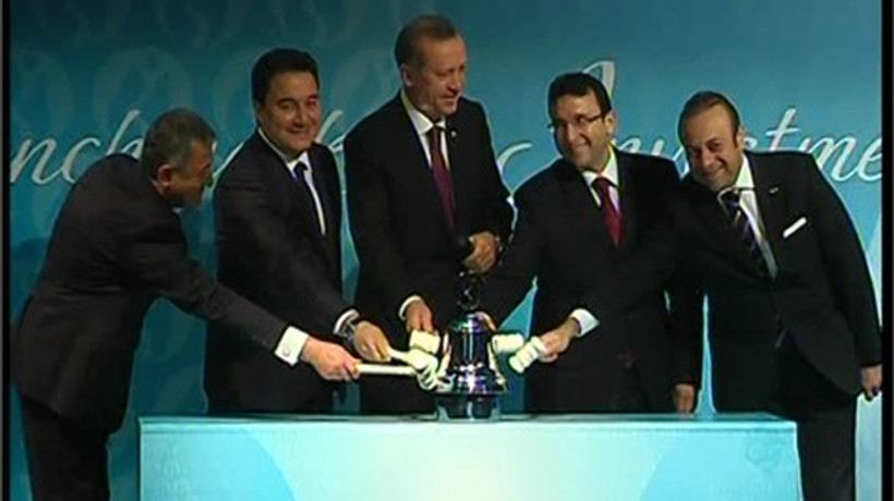 Erdoğan, Borsa İstanbul'un gongunu çaldı