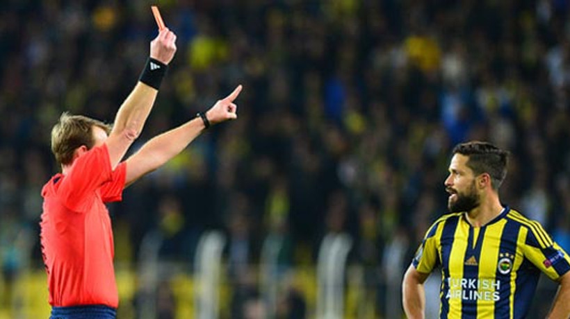 UEFA'dan Diego Ribas'a 3 maç ceza!