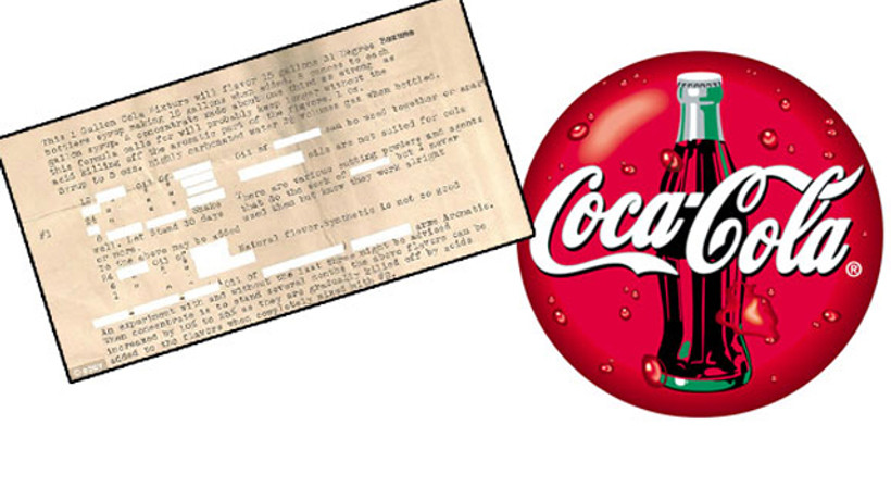 Coca-Cola'nın 'gizli formülü' bulundu