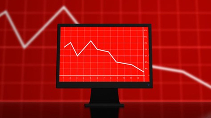 Borsa son işlem gününde düştü