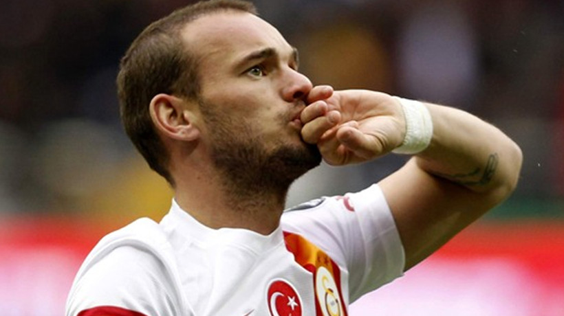 Süper Lig'in en değerli futbolcusu Sneijder!