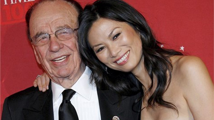 Murdoch şirketini böldü eşini boşadı