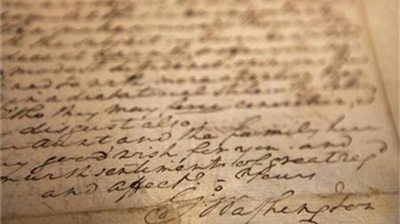 Washington'ın mektubuna 1,4 milyon dolar