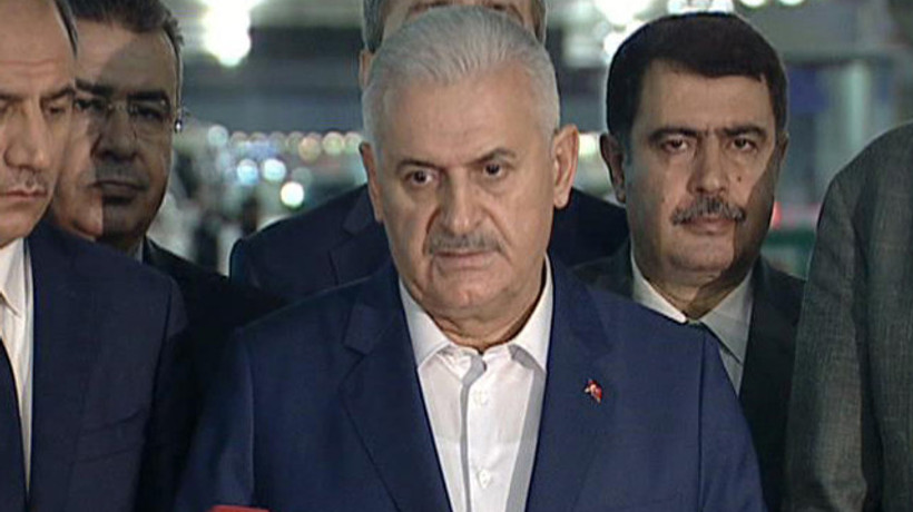 Başbakan Binali Yıldırım'dan Atatürk Havalimanı'nda açıklama