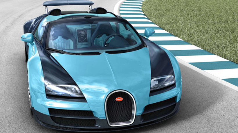Bugatti'den mavi bebek!