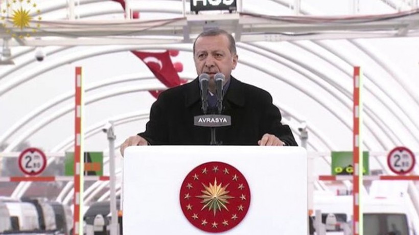 Cumhurbaşkanı Erdoğan: Avrasya Tüneli geçiş ücreti 15 TL