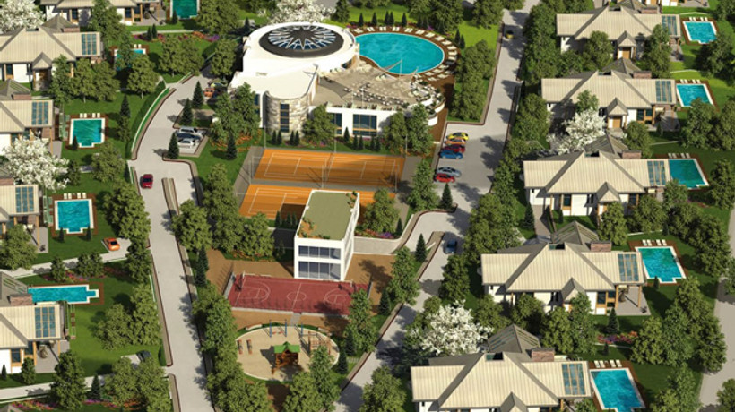 Valle Lacus projesinde 1 milyon 300 bin dolara villa!